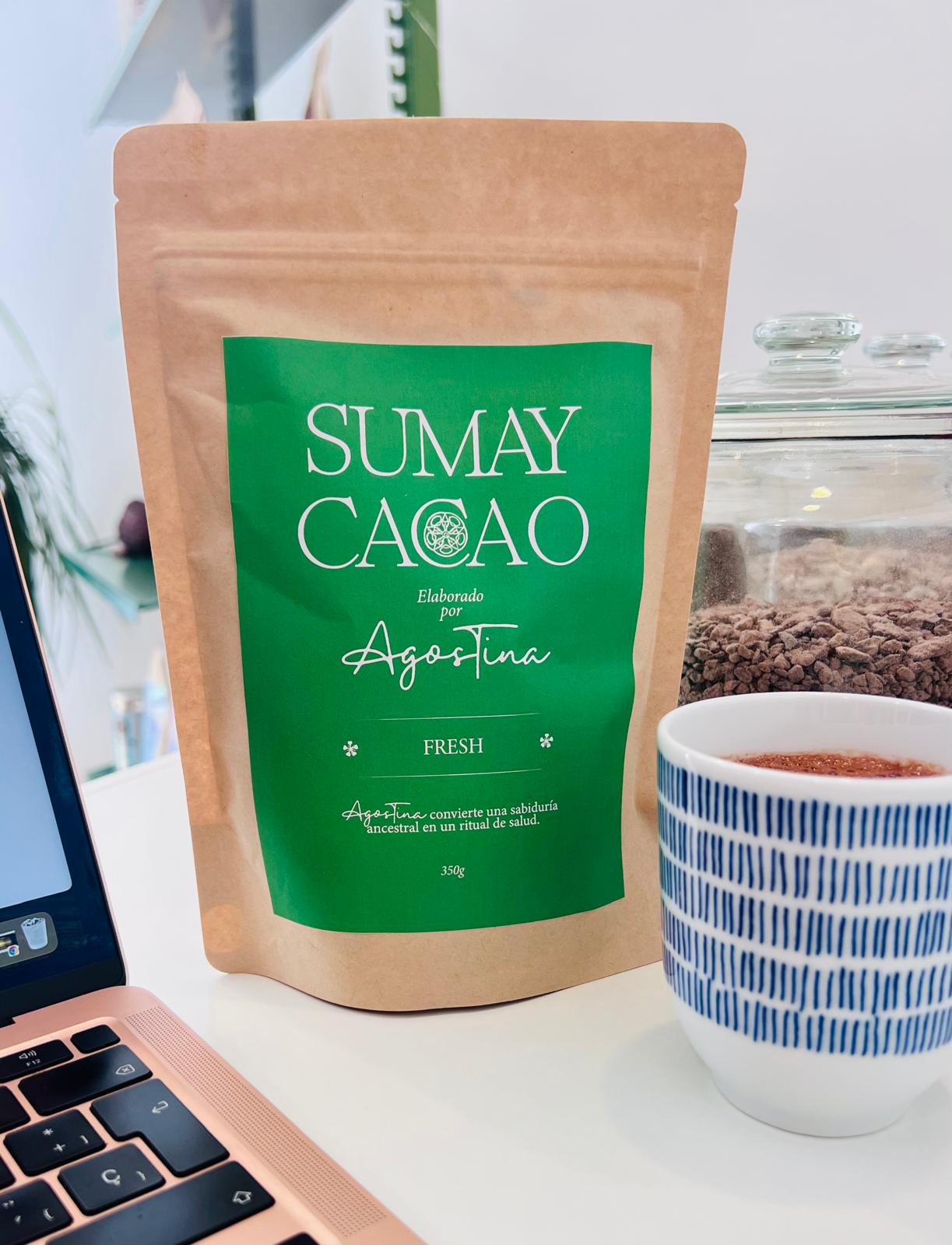 Cacao ceremonial Fresh servido frío – bebida refrescante de verano
