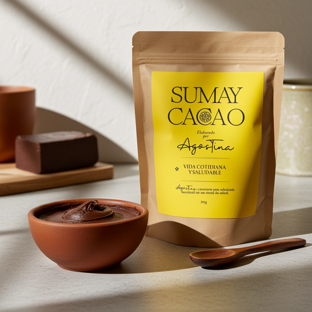 Pack of 10 – Criollo Ceremonial Cacao Paste 350 g (Cusco, Peru)