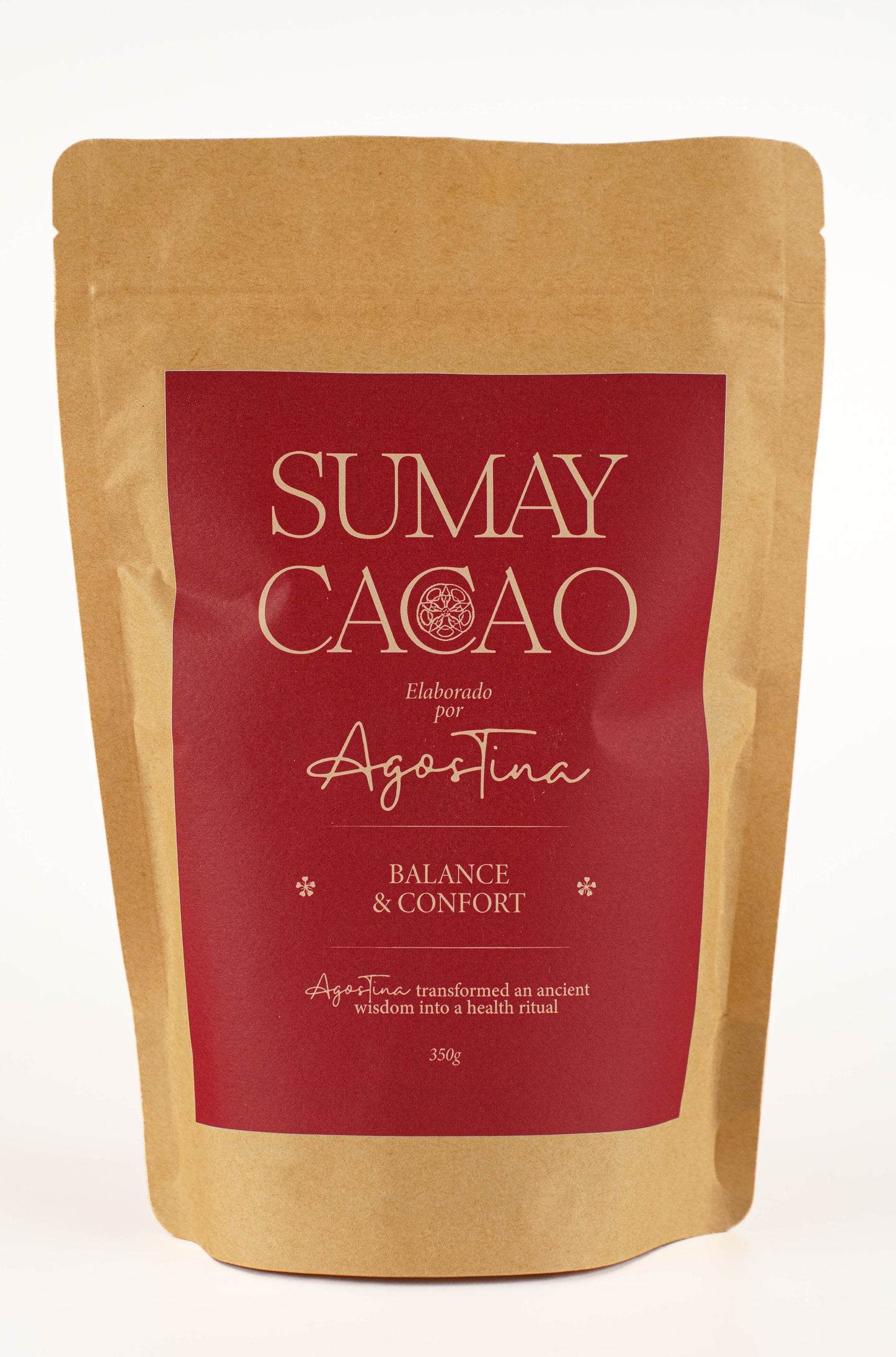 Cacao Ceremonial 100% 350g. - Equilibrio & Confort