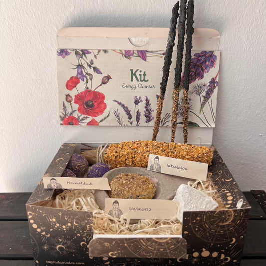 Kit energy cleanser Sagrada Madre venta en tienda Sumay Cacao