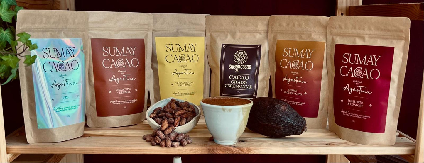 Cacao Ceremonial 100% 350g - Mujeres, Madurez Activa