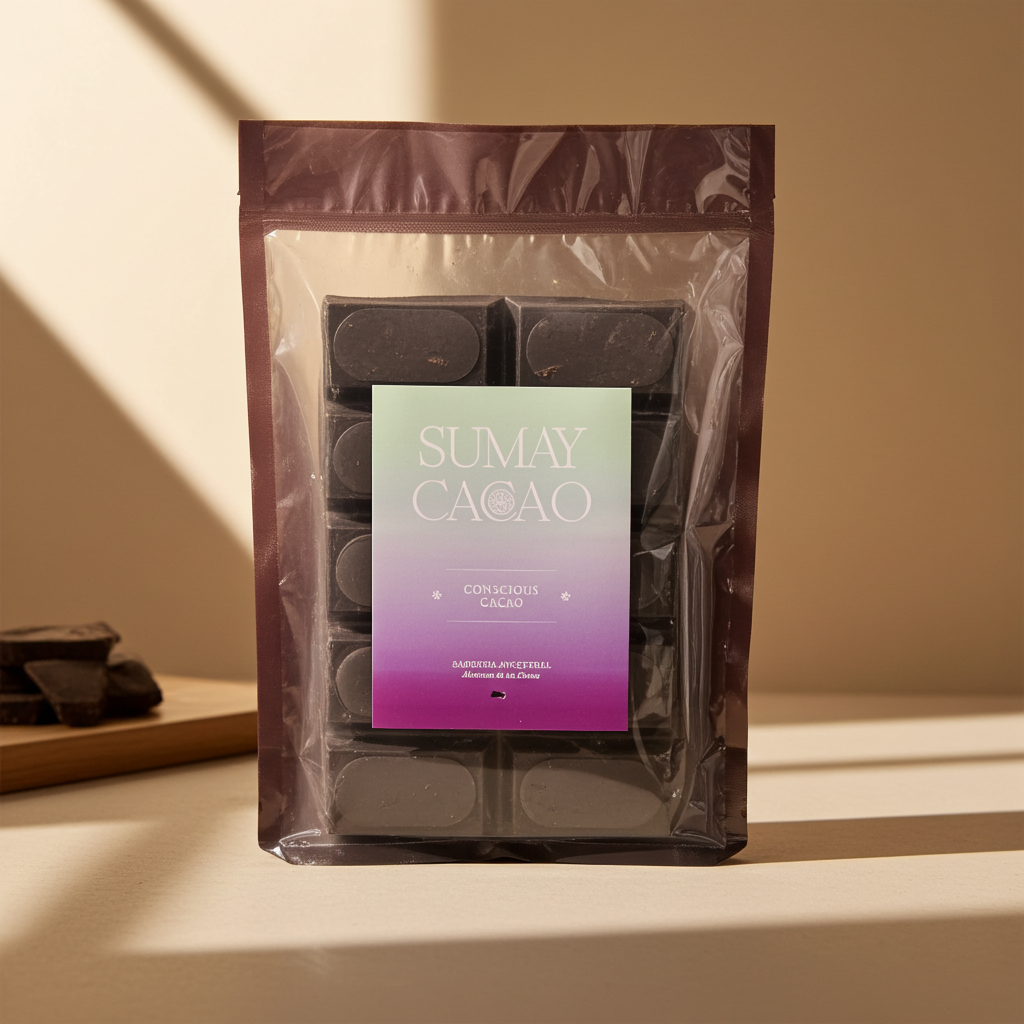 Cacao ceremonial Conscious Cacao Ecuador en contexto ritual – Sumay Cacao